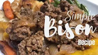 Simple Bison Recipe