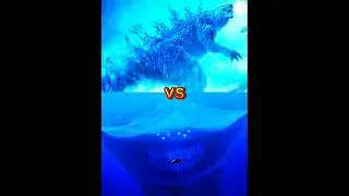 godzilla vs el gran maja&deg;the bloop&deg;megalodon&deg;hippocampus #shorts #viral #monster #music #the