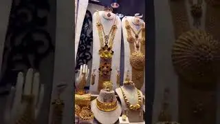 Gold City Dubai Gold Souk Dubai UAE #shorts Gold Jewelry Part 2