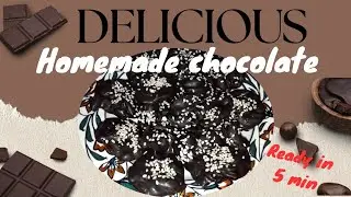 5 min mein banaye delicious 😋 homemade dry fruits chocolate 🍫 Christmas ke liye.🎇
