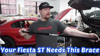 Easy to Install Rear Brace- TB Performance Fiesta ST Trunk Brace