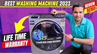 Unboxing the Best Washing Machine in India 2023 | Haier 7.5kg 959 Series Review & Demo