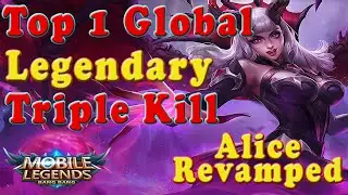 Alice Best Build 2020  Top 1 Global Alice Revamp Build - Unli Ulti  - Mobile Legends Bang Bang