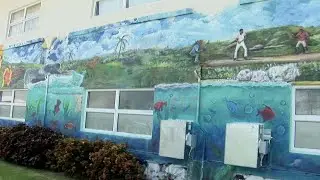 Mural unveiled at Harrison's Point