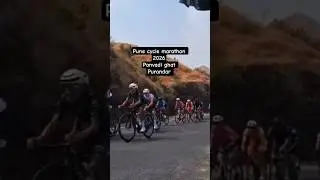 Pune cycle marathon 2026 | Panwadi ghat Purandar | #shorts