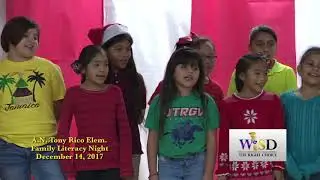 A.N. Tony Rico Elementary Family Literacy Night, December 14, 2017