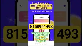 Loan Radar App Review Video]𝕃𝕠𝕒𝕟 ℝ𝕒𝕕𝕒𝕣 𝕒𝕡𝕡 ℂ𝕦𝕤𝕥𝕠𝕞𝕖𝕣 ℂ𝕒𝕣𝕖 ℍ𝕖𝕝𝕡𝕝𝕚𝕟𝕖 ℕ𝕦𝕞𝕓𝕖𝕣 /#short #loanradar App 7day