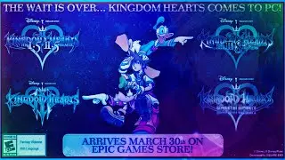 All Kingdom Hearts Games Coming To PC!