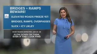 DFW Winter Weather: Driving tips on icy roads