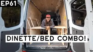 BUILDING MY BED!! | sprinter van conversion