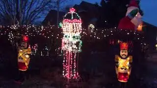 Christmas yard display 2019