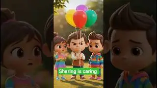 Teach Sharing with Good Manners: A Fun Guide #shorts #youtube #kids #learning