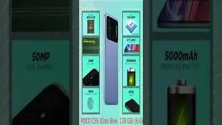 Unboxing & Review of POCO C55 Cool Blue - 128GB Storage & 6GB RAM!