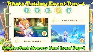 Genshin Impact New Shutterflash Memory Hunt Event Day-4 | Photo Taking Event Genshin Impact🤣