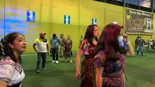 Despedida de la Princesa Xinabajul Marily Lopez, Con Eugenio Pedro en Huehuetenango Cancha Premier