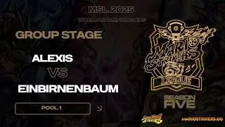 Alexis0900 vs  einBirnenbaum  2025 MSL SMS World Championships  Group Stage Pool 1