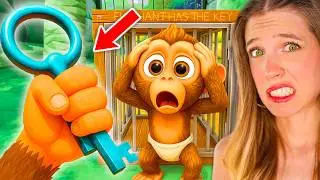 &iquest;TENGO LA LLAVE PARA LIBERAR AL MONO? 🔑⚠️ #3 (I Am Monkey VR)