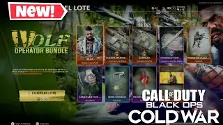 WOLF OPERATOR BUNDLE - ALPHA WOLF SKIN!! CALL OF DUTY BLACK OPS COLD WAR