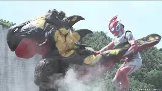 Ultraman Omega vs Dugrid - Ultraman Omega Episode 2