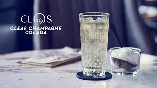 Cocktails f&uuml;r Zuhause: Clear Champagne Colada