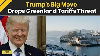 Trump News: US President Drops Greenland Tariff Threat After Talks With Nato Chief | Davos 2026