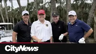 Some Canadians react to Gretzky's golf photo with Trump: 'The one who was once great'