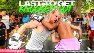 LAST TO GET KNOCKED OUT IN A TEXAS BACKYARD😳&hellip;