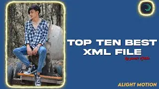 Best Alight Motion XML Preset || Clean Edit Text Xml Files || by Janak Editz