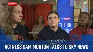 Care in Crisis: Actress Sam Morton talks to Sky News about growing up in care