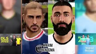DLS23 vs DLS22 new players faces update 🤩