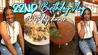 22nd Birthday Vlog + Bday Dinner ❤️ #22ndbirthday #birthdayvlog #leoszn #hibachi #benihana