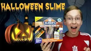 NEW ELMER'S HALLOWEEN SLIME KIT | COLLINTV