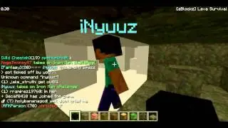 Minecraft ablockz Lava Survival Part 3: Ending the session off...