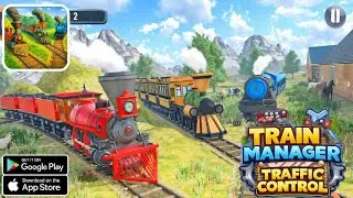 🚆 Train Manager Traffic Control | Can You Prevent a Train Crash? 🚦🛤️