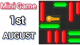 Hamster Mini Game Puzzle 1st August (SOLVED) How to play Latest Hamster Mini Game Puzzle and Win