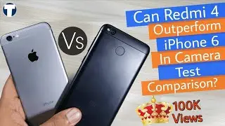 Xiaomi Redmi 4 Vs iPhone 6 Camera Test Comparison