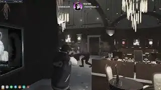 Bogo doing Bogo things against a PD zerg rush inside the Jewelry Store. | GTA NoPixel 4.0