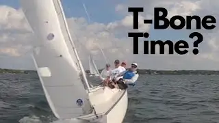 Unbelievable Near Misses In A Sailboat Race