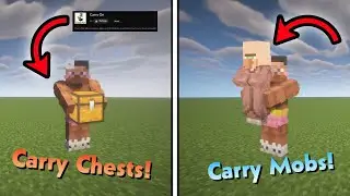 Move Chests & Mobs Easily &ndash; Carry On Mod