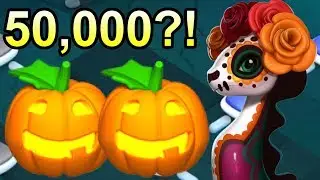 Level 6 Total Pumpkin Cost! How Long Does It Take to Finish Level 6? - DML #645