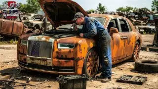 ASMR Car Restoration! Full Restoration of a Rolls-Royce Phantom from Total Disrepair to Looking New