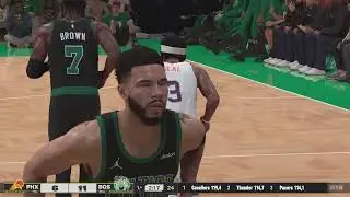 Suns VS Celtics NBA 2K25 Gameplay PS5 (4K UHD)