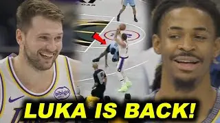 LUKA DONCIC IS BACK! MAMAW! may pinaluhod si LUKA, Ankle Breaker! | Anyare kay Ja'Morant!