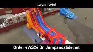 Lava Twist Long Island, NY - www.JumpAndSlide.net