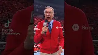 Mr Rogers Heel Promo #wwe #shorts #prowrestling #subscribe #funny #ai #wwewrestler #prowrstling