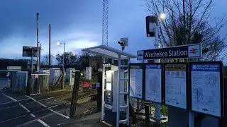 Winchelsea Railway Station And Level Crossing 23/2/2024