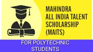 KC Mahindra Scholarship for Diploma Students in Polytechnics | Apply by 22 August