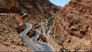 Marokko - Hoher Atlas Teil 1 - Dadesschlucht von Msemrir nach Boulemane