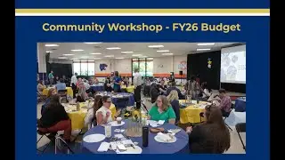 FY26 Budget Community Meeting