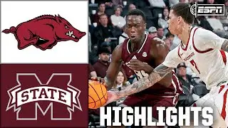 Arkansas Razorbacks vs. Mississippi State Bulldogs | ESPN College Basketball